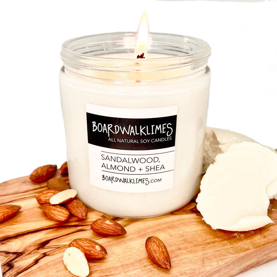 Sandalwood, Almond + Shea