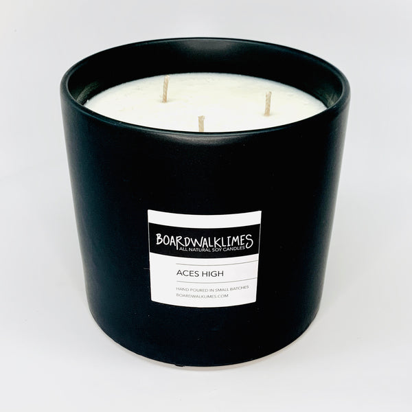 Bourbon, Honey + Tobacco 3-Wick Soy Candle