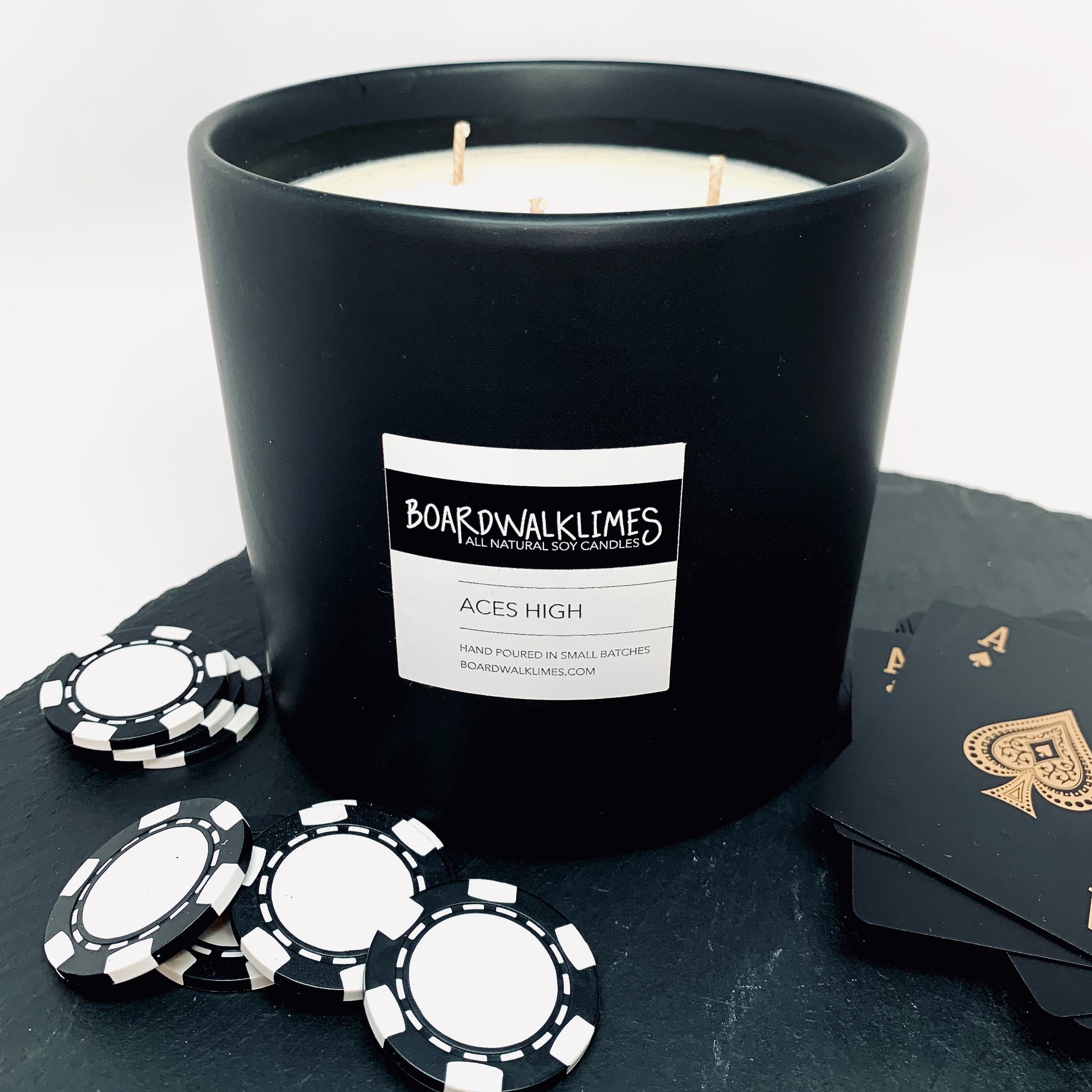 Bourbon, Honey + Tobacco 3-Wick Soy Candle